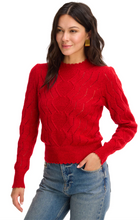 Load image into Gallery viewer, Cora Sweater Red