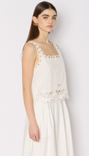 Load image into Gallery viewer, Top Fines Broderie White