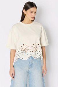 Tshirt Anglaise Off White