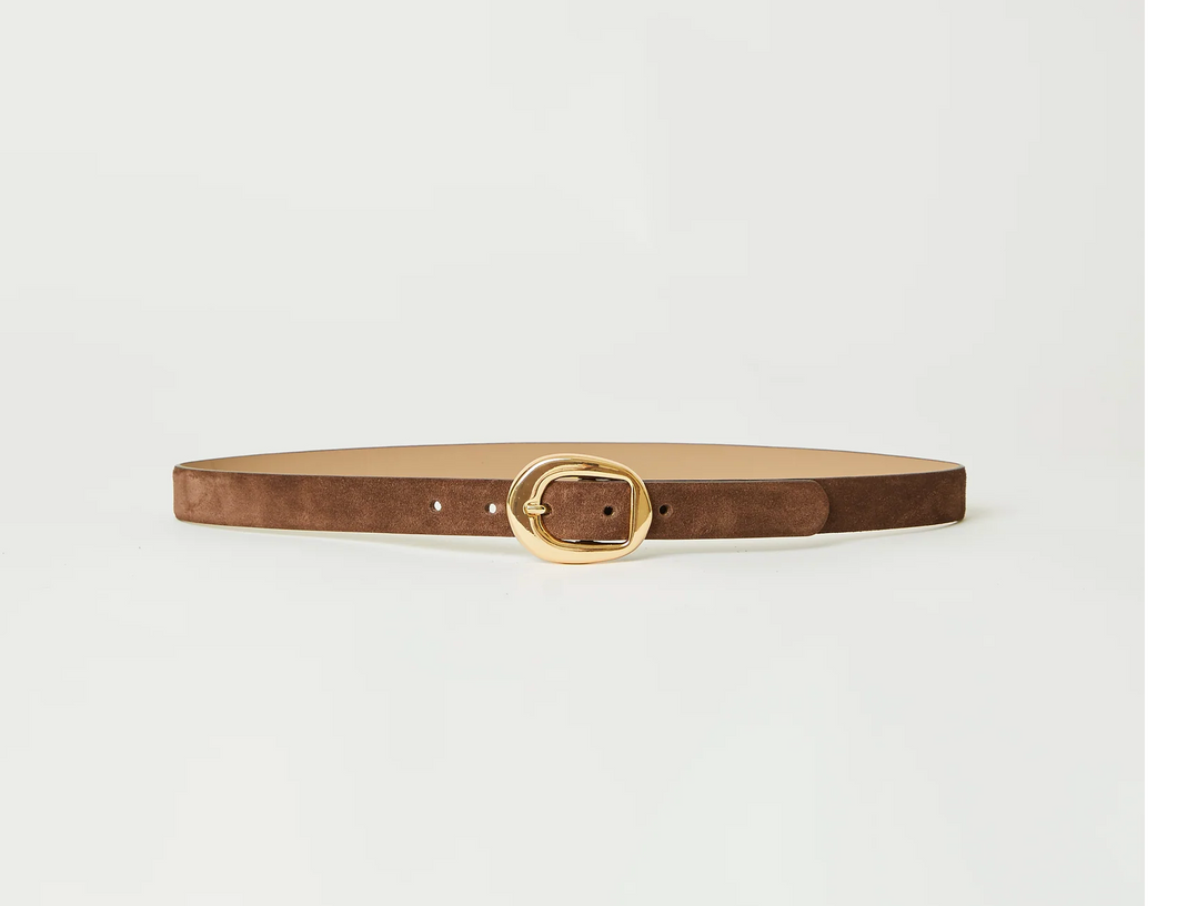 Greyson Mini Suede Chocolate Gold