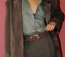 Load image into Gallery viewer, Marc Suede Chocolate Gold