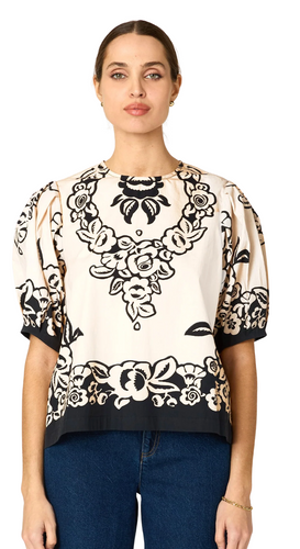 Kinsley Blouse Botanico Print