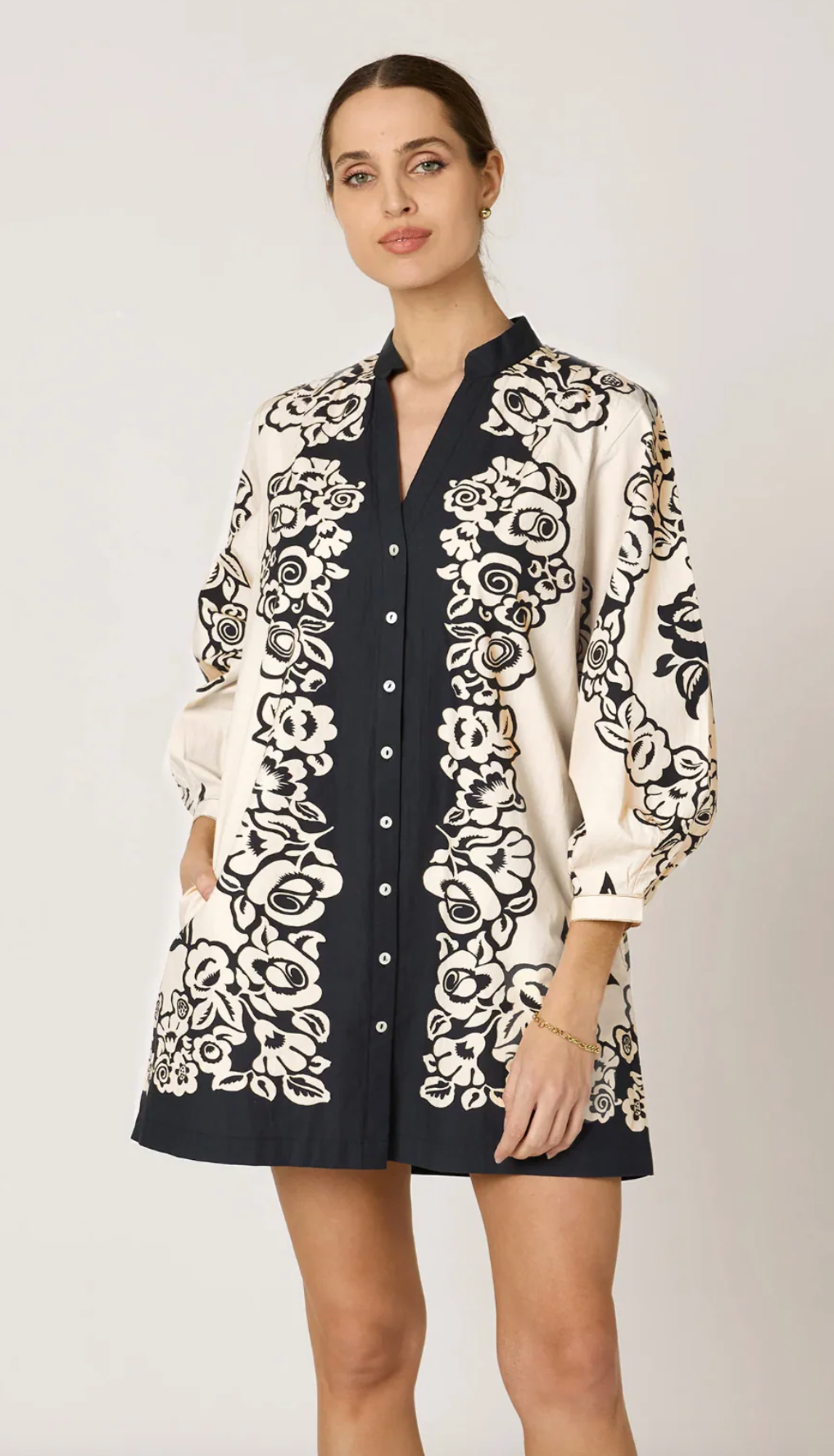 Lilian Mini Dress Botanico Print