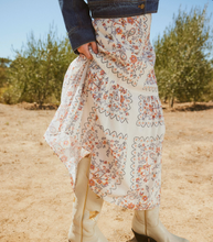 Load image into Gallery viewer, Marjorie Ankle Skirt La Ramos Print
