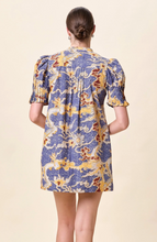 Load image into Gallery viewer, Nadia Mini Dress Blue Castello
