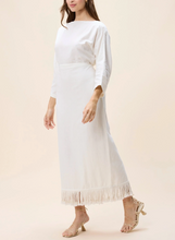 Load image into Gallery viewer, Robin Ankle Dress Ivory