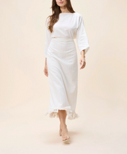 Load image into Gallery viewer, Robin Ankle Dress Ivory