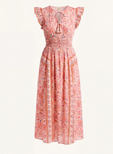 Load image into Gallery viewer, Jonni Ankle Dress Dahlia