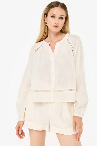 Sorrento Blouse Macadamia