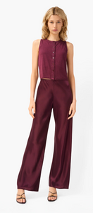Bristol Mid Rise Pant Blackberry