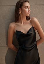 Load image into Gallery viewer, Shallon Gown Black