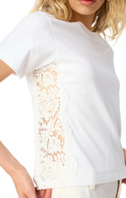 Load image into Gallery viewer, Ebra Cotton Tee White