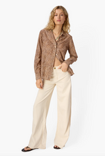 Load image into Gallery viewer, Rafella Silk Cotton Top Leo