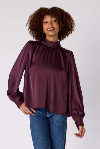 Cosette Blouse Raisin
