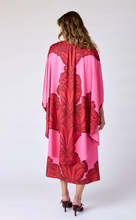 Load image into Gallery viewer, Corinth Cape Dress Grand Floral