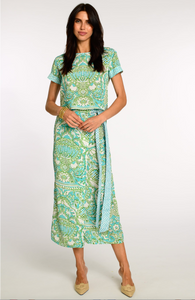 Tess Tee Damask Pool