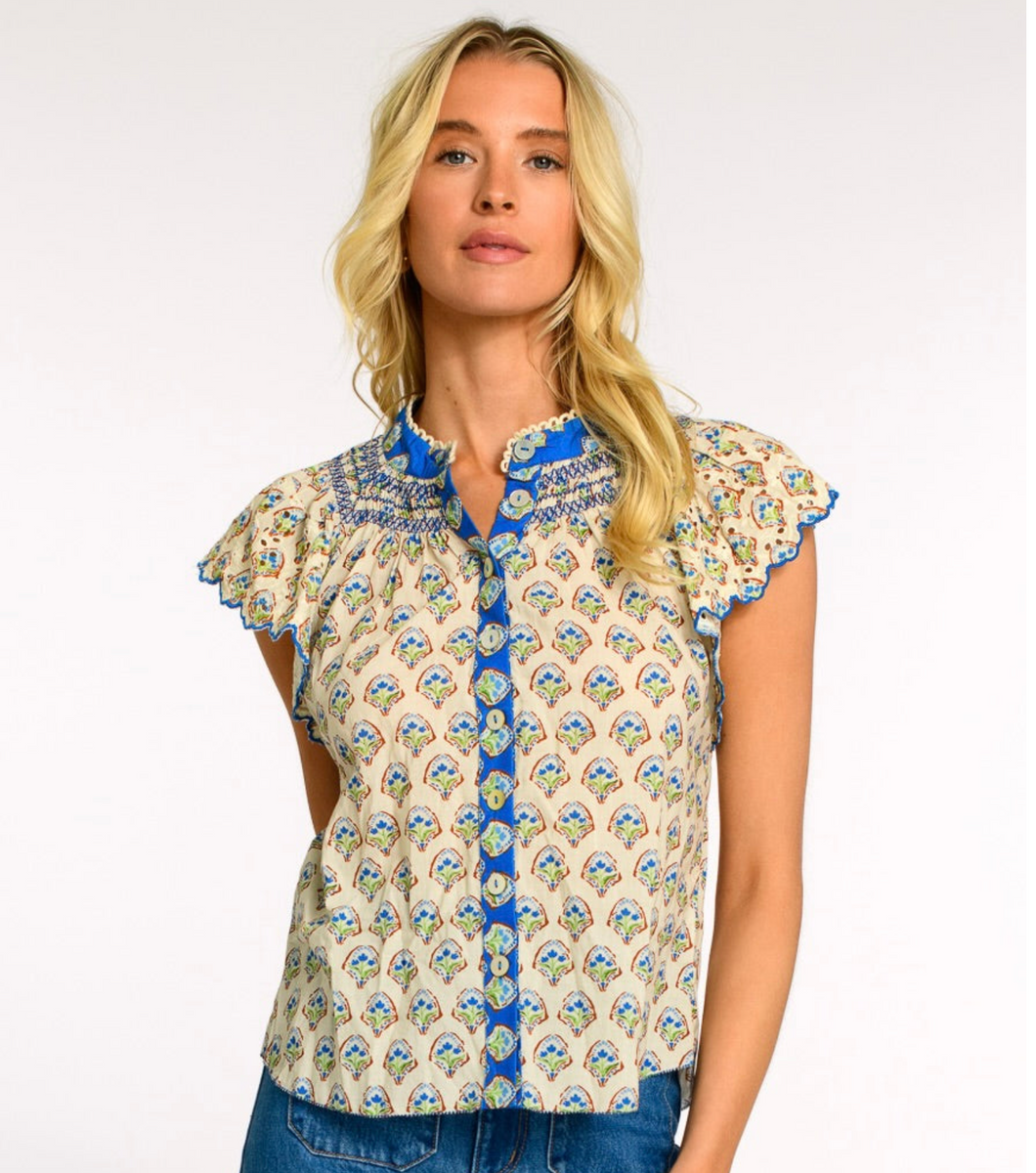 Kate Top Tulip Ivory