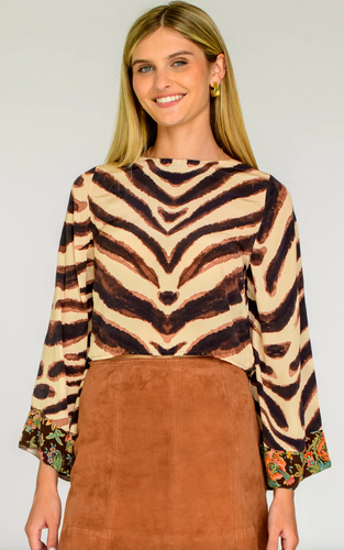 Gia Top Zebra