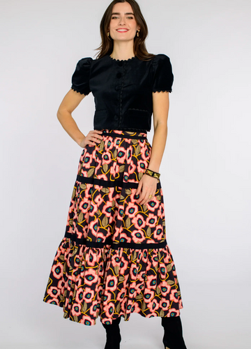 Adele Skirt Poppies