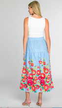 Load image into Gallery viewer, Phoebe Skirt Poppy Patch