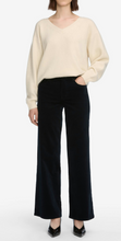 Load image into Gallery viewer, Le Slim Palazzo Cordoruy Navy