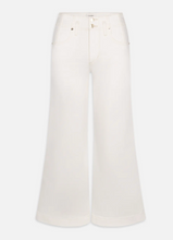 Load image into Gallery viewer, Seamed Wide Trouser Crop Au Natural