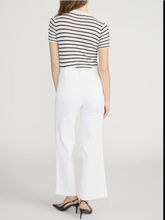 Load image into Gallery viewer, Seamed Wide Trouser Crop Au Natural