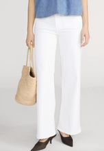 Load image into Gallery viewer, Slim Palazzo Modernist Pocket White