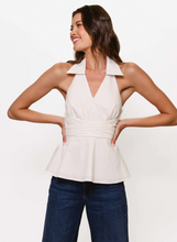 Load image into Gallery viewer, Colbie Top White