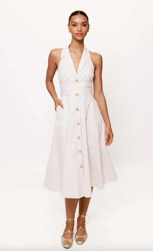 Alessia Dress White
