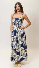 Load image into Gallery viewer, Shivon Dress Navy Ivory