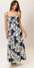 Load image into Gallery viewer, Shivon Dress Navy Ivory