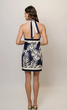 Load image into Gallery viewer, Baker Dress Navy Ivory