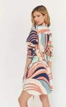 Load image into Gallery viewer, Okin Dress Multi Wavy Geo