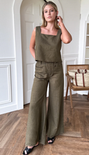 Load image into Gallery viewer, Roma Top Martini Olive