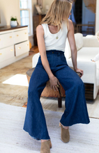Load image into Gallery viewer, Tulip Trouser Indigo Hemp Org