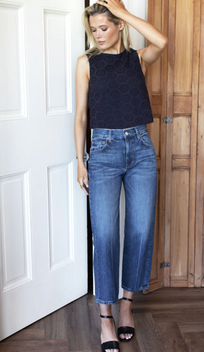 Studio Boxy Top Midnight