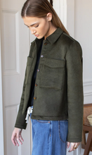 Load image into Gallery viewer, Atelier Pocket Jacket Army Green Wool