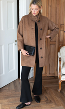 Load image into Gallery viewer, Cozy Coat Camel Boucle