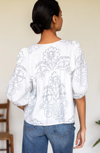 Load image into Gallery viewer, Puff Isla Maeve Outline Indigo
