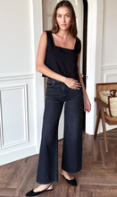 Load image into Gallery viewer, Roma Top 2 Black Linen