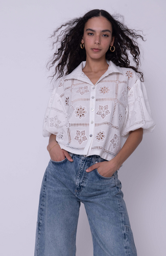 Cassia Top White