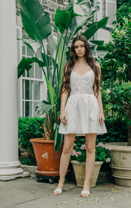 Maya Dress White