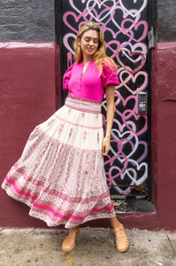 Luelle Skirt Jaqueline Pink