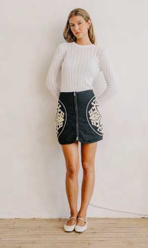 Ayla Skirt Black