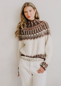 Valentine Sweater Ivory Multi