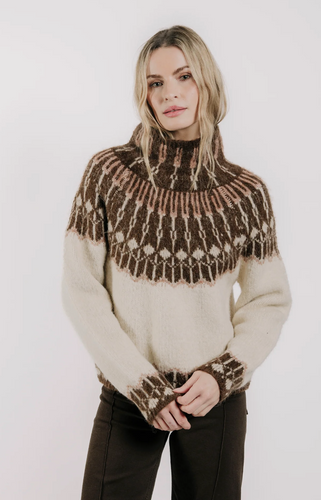 Valentine Sweater Ivory Multi