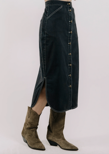 Appoline Midi Skirt Pagent Blue