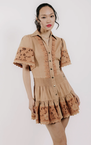 Liane Dress Biscuit