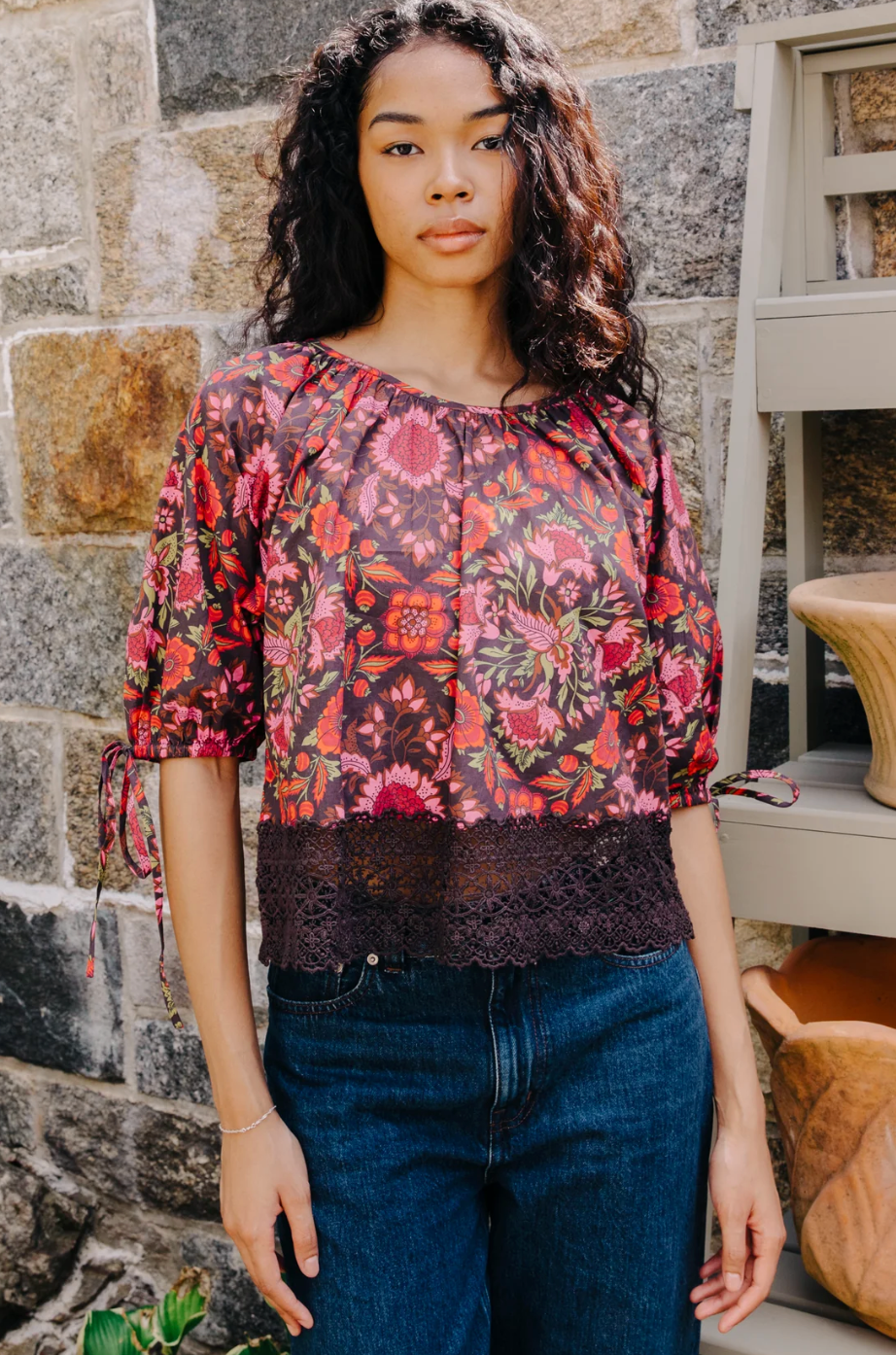 Veda Top Tabitha Floral
